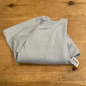 NWOT Old Navy Cloud Comfy High Neck Light Blue Bra Athleisure Sport 4X
